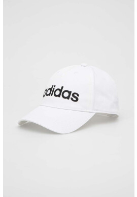 adidas Шапка с козирка в бяло с принт - Pepit.bg