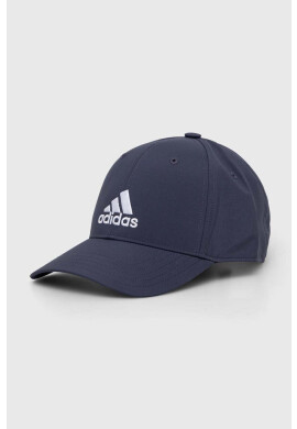 adidas Шапка с козирка в синьо с апликация - Pepit.bg
