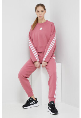 adidas Спортен панталон в розово с апликация - Pepit.bg