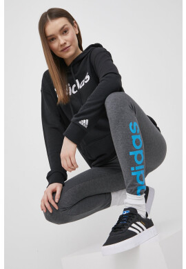 adidas Суичър в тъмносиньо с апликация - Pepit.bg