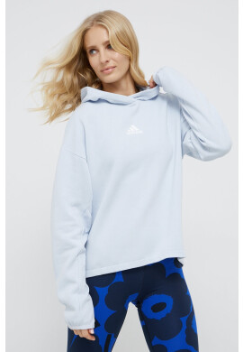 adidas Суичър в черно с качулка с принт - Pepit.bg