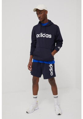 adidas Суичър GK9066 мъжка в тъмносиньо с принт - Pepit.bg