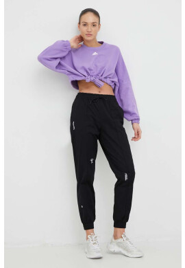 adidas Суичър в лилаво с изчистен дизайн - Pepit.bg