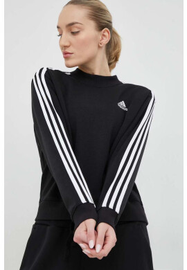 adidas Суичър В черно с десен - Pepit.bg