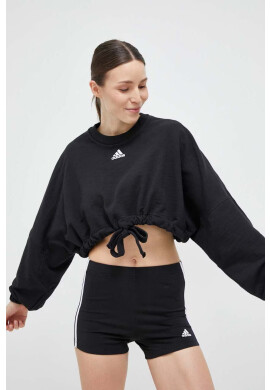 adidas Суичър в черно с изчистен дизайн - Pepit.bg