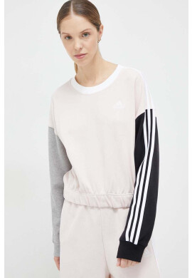 adidas Суичър в розово с десен - Pepit.bg