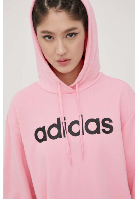 adidas Суичър в зелено с качулка с изчистен дизайн - Pepit.bg