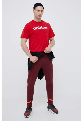 adidas Суичър в синьо с качулка с принт - Pepit.bg