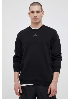 adidas Суичър в черно с изчистен дизайн - Pepit.bg