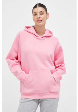 adidas Суичър в розово с качулка с изчистен дизайн - Pepit.bg