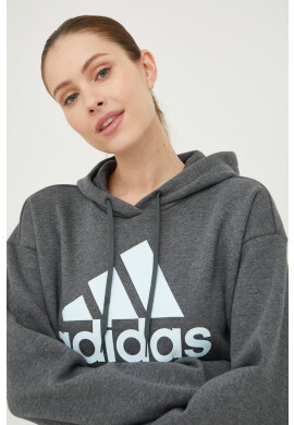 adidas Суичър в сиво с принт - Pepit.bg