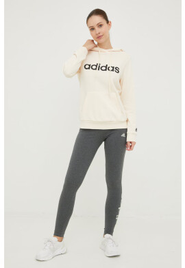 adidas Суичър в бежово с принт - Pepit.bg