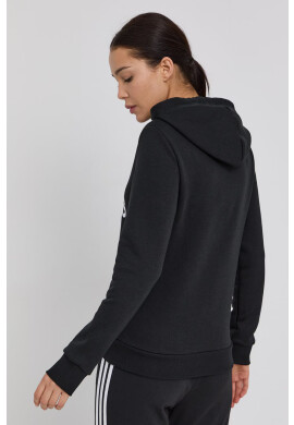 adidas Суичър GL0653 дамски в черно с принт - Pepit.bg