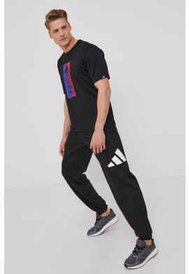 adidas Тениска в синьо с изчистен дизайн - Pepit.bg