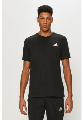 adidas Тениска GU2777 мъжка в сиво с принт - Pepit.bg