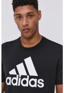 adidas Тениска GK9120 мъжка в черно с принт - Pepit.bg