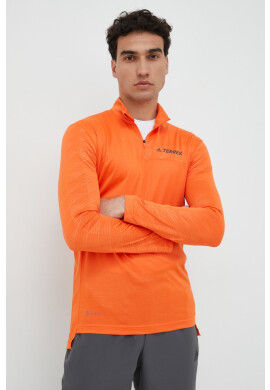 adidas TERREX Спортен суичър Multi в оранжево с изчистен дизайн - Pepit.bg