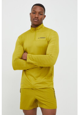 adidas TERREX Спортен суичър Multi в кафяво с изчистен дизайн - Pepit.bg
