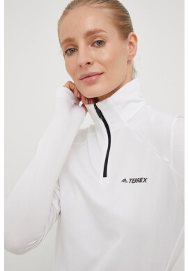 adidas TERREX Спортен суичър Mluti в бяло с изчистен дизайн - Pepit.bg