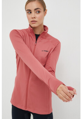 adidas TERREX Спортен суичър Multi в розово с изчистен дизайн - Pepit.bg