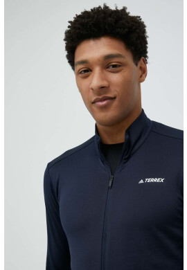 adidas TERREX Спортен суичър Multi в тъмносиньо с изчистен дизайн - Pepit.bg