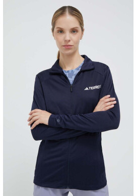 adidas TERREX Спортен суичър Multi в тъмносиньо с изчистен дизайн - Pepit.bg