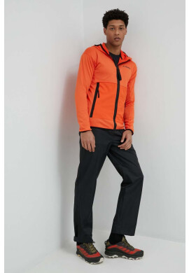 adidas TERREX Спортен суичър Tech Fleece в оранжево с качулка с изчистен дизайн - Pepit.bg