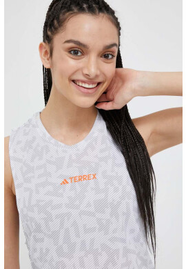 adidas TERREX Спортен топ Agravic в бяло - Pepit.bg