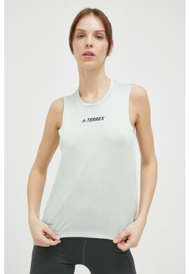adidas TERREX Спортен топ Multi в зелено - Pepit.bg