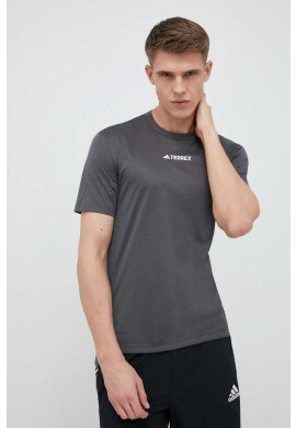 adidas TERREX Спортна тениска Multi в сиво с изчистен дизайн - Pepit.bg