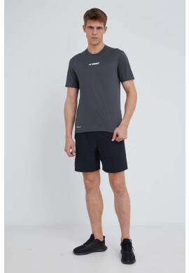 adidas TERREX Спортна тениска Multi H53382 в сиво с принт - Pepit.bg