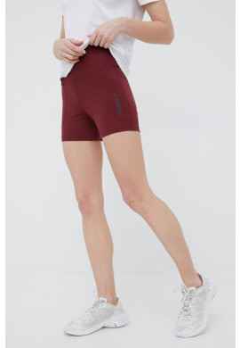 adidas TERREX Спортни шорти Multi в бордо с изчистен дизайн с висока талия - Pepit.bg
