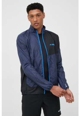 adidas TERREX Ветровка Trail в тъмносиньо - Pepit.bg