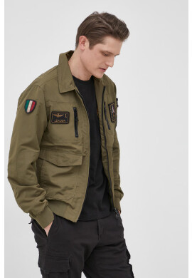 Aeronautica Militare Яке в черно със зимна изолация - Pepit.bg