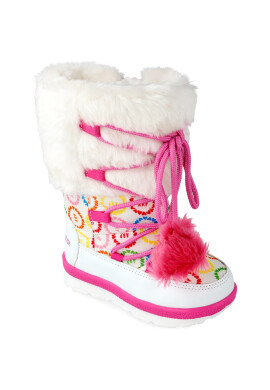 Agatha Ruiz de la Prada Детски апрески в бяло - Pepit.bg