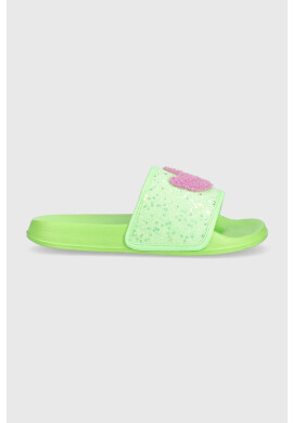 Agatha Ruiz de la Prada Детски чехли в зелено - Pepit.bg