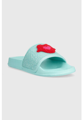 Agatha Ruiz de la Prada Детски чехли в тюркоазено - Pepit.bg