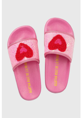 Agatha Ruiz de la Prada Детски чехли в розово - Pepit.bg