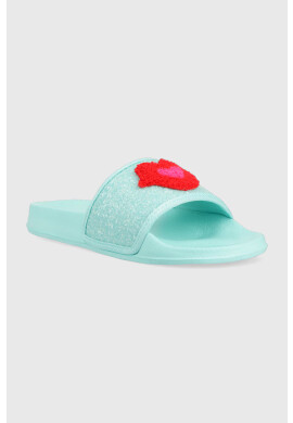 Agatha Ruiz de la Prada Детски чехли в тюркоазено - Pepit.bg