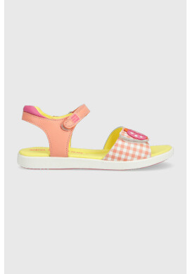 Agatha Ruiz de la Prada Детски сандали от кожа в розово - Pepit.bg