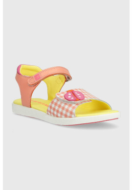 Agatha Ruiz de la Prada Детски сандали от кожа в розово - Pepit.bg