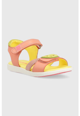 Agatha Ruiz de la Prada Детски сандали от кожа в розово - Pepit.bg