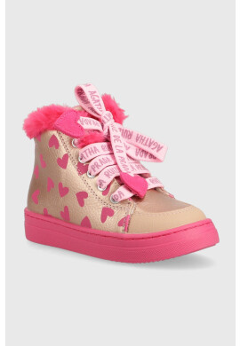 Agatha Ruiz de la Prada Детски зимни обувки в златисто - Pepit.bg