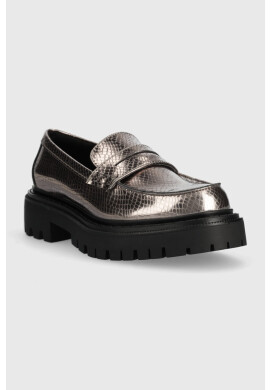 Aldo Мокасини Bigstrut в сребристо с платформа 13620575.Bigstrut - Pepit.bg