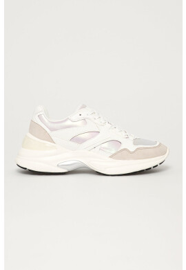 Aldo Обувки в бяло с платформа - Pepit.bg