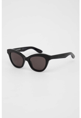 Alexander McQueen Слънчеви очила AM0391S в черно - Pepit.bg