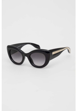 Alexander McQueen Слънчеви очила AM0403S в черно - Pepit.bg