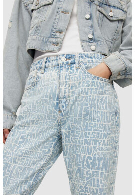 AllSaints Дънки в с висока талия - Pepit.bg