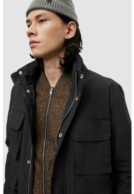 AllSaints Яке в черно с преходна изолация - Pepit.bg