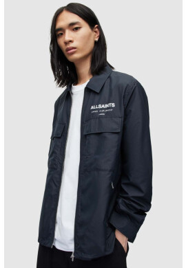 AllSaints Яке в синьо преходен модел - Pepit.bg